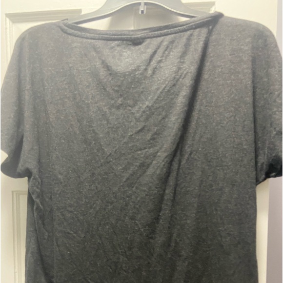 Short sleeve charcoal gray t-shirt - Picture 2 of 3